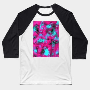 Neon Grunge Baseball T-Shirt